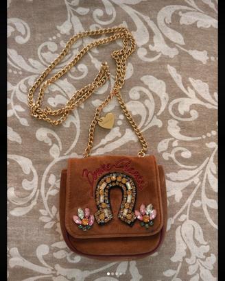 Minibag twinset marrone
