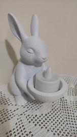 Coniglietto Pasquale con luce