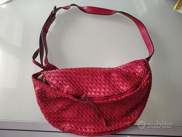Borsa marsupio ecopelle rossa
