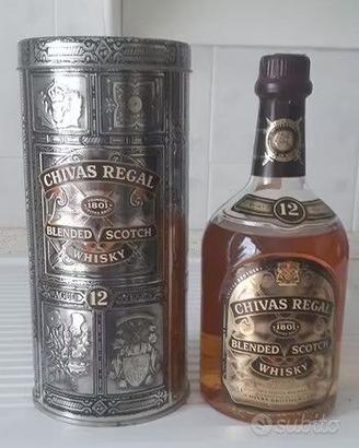 Chivas Regal whisky scozzese invecchiato 12 anni
