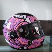 casco moto da bambina 