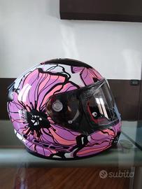 casco moto da bambina 