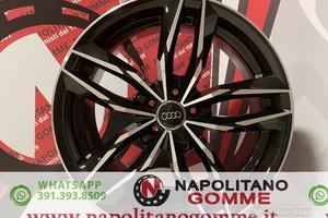 Cerchi Audi A3 8p 8v sporback 18 pollici rs6 neri