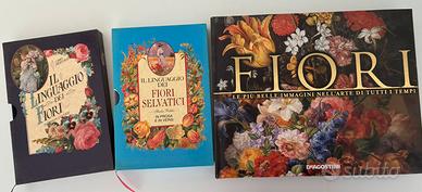 Libri vintage a tema floreale