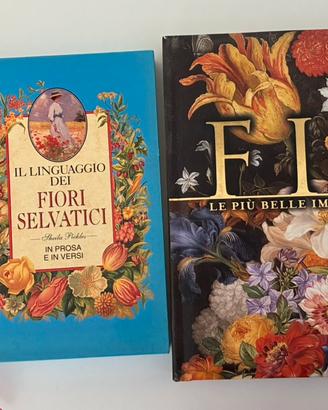 Libri vintage a tema floreale