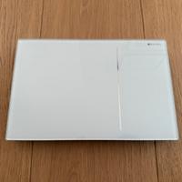 Placca di comando Geberit Sigma70 vetro bianco