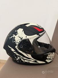 CASCO MOTO INTEGRALE AIROH SKULL GRAFICA TESCHIO