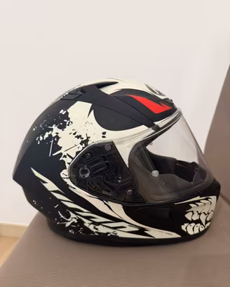 CASCO MOTO INTEGRALE AIROH SKULL GRAFICA TESCHIO