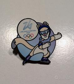 PIN Tina skating ufficiale olimpiadi Milano Cortin