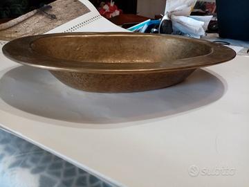 portaoggetti o svuota tasche in rame stile Bauhaus