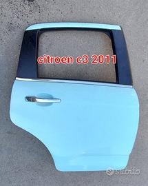 Porta posteriore destra citroen c3 2011