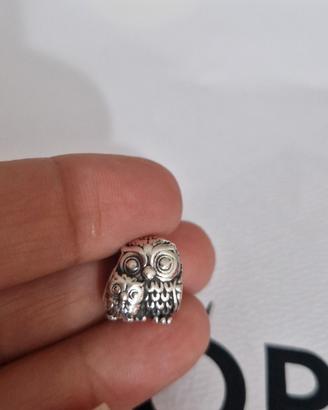 Charm Pandora Mamma gufo e gufetto 