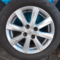 4 cerchi + gomme estive 175 65 15