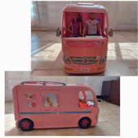 Camper di Barbie con accessori, Barbie e Ken