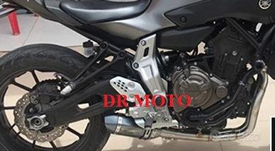Scarico terminale completo mt07 fz xsr 07