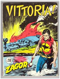 Zagor scritta rossa 41 - vittoria