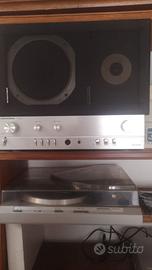 Impianto Hi-Fi Grundig Vintage V1000 T1000 PS2500