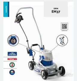 GRIN EM37 elettrico SENZA Raccolta "mulching"