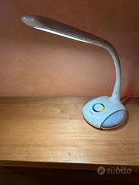 lampada Led e RGB 7W supporto con illuminazione