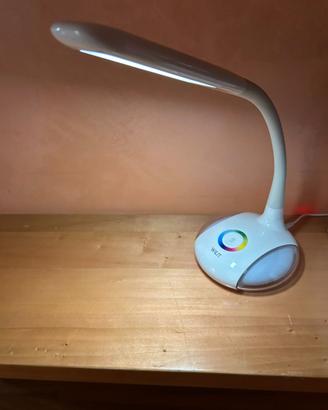 lampada Led e RGB 7W supporto con illuminazione