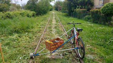 kit per bicicletta ferroviaria