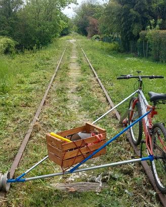 kit per bicicletta ferroviaria