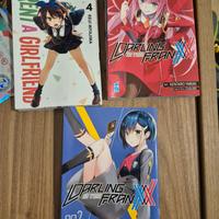 Rent a Gf Vol.4 + Darling in the franxx Vol. 1-2