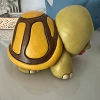 Tartaruga thun con fiore aperto NUOVA, MAI USATA!