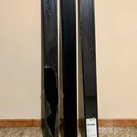 3 mensole Ikea Ribba 115x9,5 marrone-nero