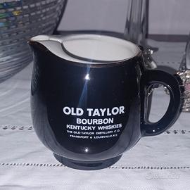 CARAFFA CARAFFINA OLD TAYLOR BOURBON WHISKEY
