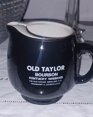 CARAFFA CARAFFINA OLD TAYLOR BOURBON WHISKEY