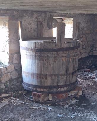 Antica Tina in Legno da Vendemmia - Pezzo Unico 