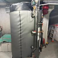 Caldaia a pellet e nocciolino di sansa