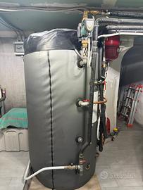 Caldaia a pellet e nocciolino di sansa