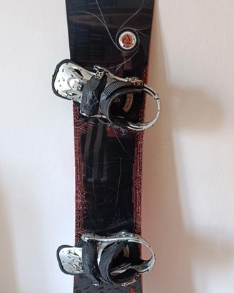 Snowboard Burton Air 57 + attacchi P1 Wingtip 