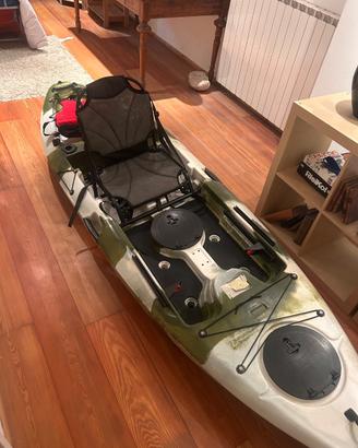 Kayak da pesca Sanblas Elite Angler 10 Green Camo