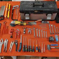 cassetta attrezzi completa Stanley Dewalt e altro 