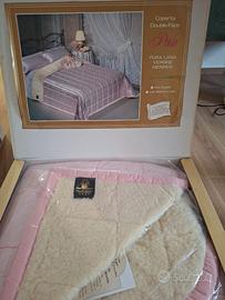 Coperta  pura lana vergine merinos