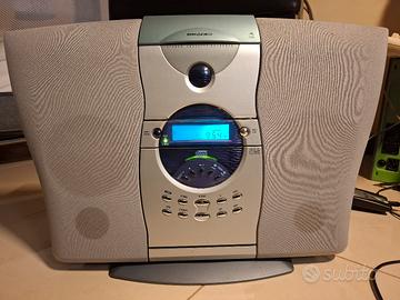 radio hifi con cassetta e cd irradio 