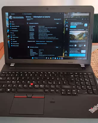 Lenovo E560 serie  professionale Thinkpad i7 6500