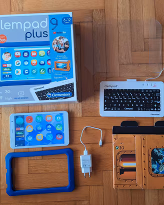 Tablet Clementoni + molti accessori per bambini