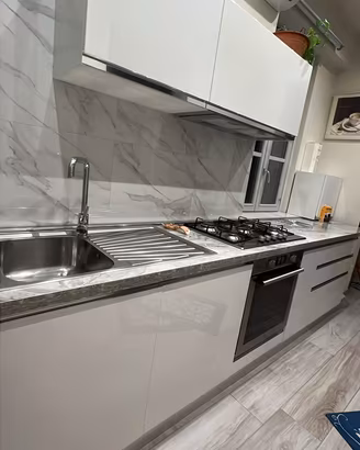 Cucina LINEARE MODERNA BIANCA