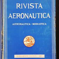RIVISTA AERONAUTICA ASTRONAUTICA MISSILISTICA 8num