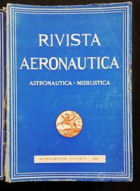 RIVISTA AERONAUTICA ASTRONAUTICA MISSILISTICA 8num