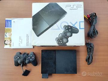 PLAYSTATION 2 SLIM SCPH-90004 COMPLETA + SCATOLA