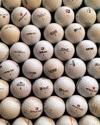 100 Palline da golf usate 