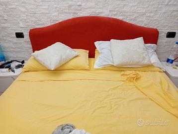 Letto matrimoniale in Alcantara