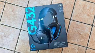 Cuffie Logitech G432 Nuove Sigillate Con Audio 7.1
