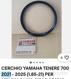 cerchio tenéré 700