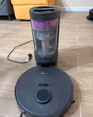 Robot lavapavimenti aspirapolvere Eureka Nere E10s